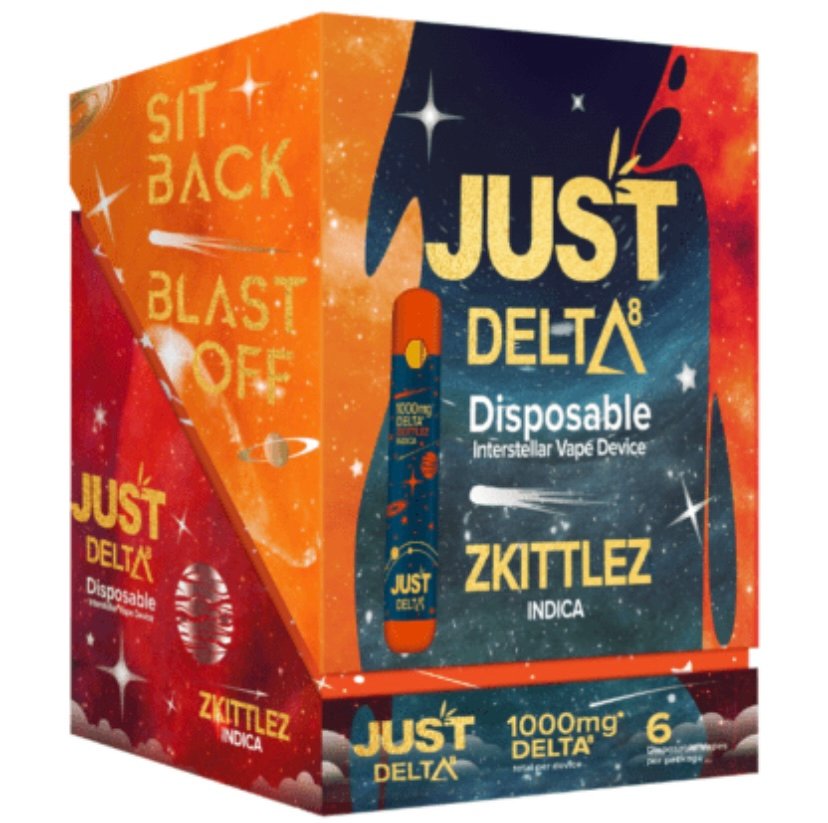 Vape Hub Delta 8 Disposables 6 Pack Zkittlez