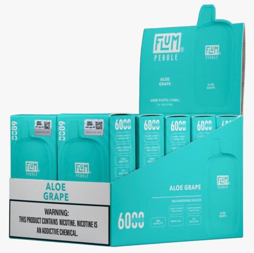 Vape Hub Aloe Grape 6000 puffs (10 pack)