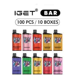 Vape Hub 100 PCS IGET BAR 3500 PUFFS