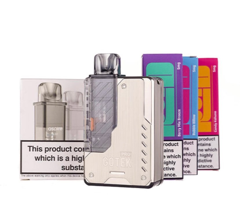 Vape Hub Aspire GoTek Pro Pod Kit Bundle