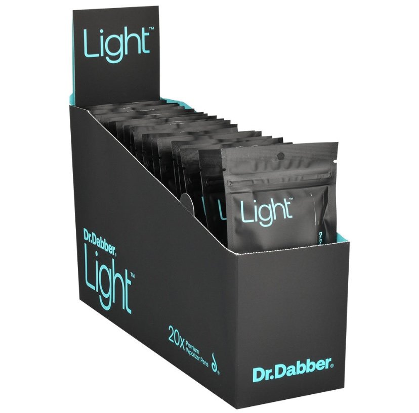 Vape Hub 20PC DISP – DR. DABBER LIGHT VAPORIZER KIT – 140MAH
